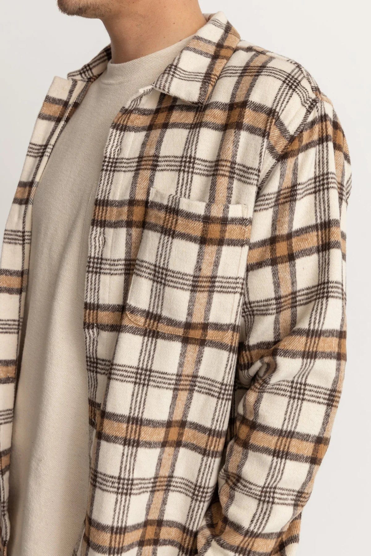 RHYTHM M TOPS Albert Check Shirt