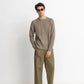 M SWEATERS - RHYTHM - Mohair Fishermans Knit Sweater - PLENTY