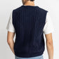 M SWEATERS - RHYTHM - Mohair Knit Vest - PLENTY