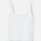 TOPS - Ribbon Luxe - Madara Square Neck Tank - PLENTY