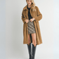 SADIE & SAGE OUTERWEAR Eden Faux Fur Long Coat