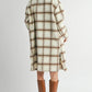 SADIE & SAGE OUTERWEAR Emily Long Window Pane Coat