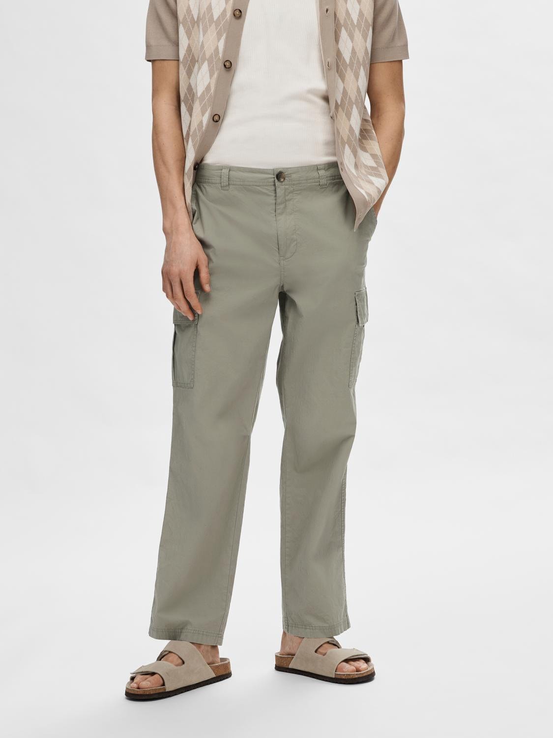 m bottoms - Selected - Loose Evan Cargo Pant - PLENTY