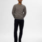 M SWEATERS - Selected - Ross Structure Organic Crew Neck - PLENTY