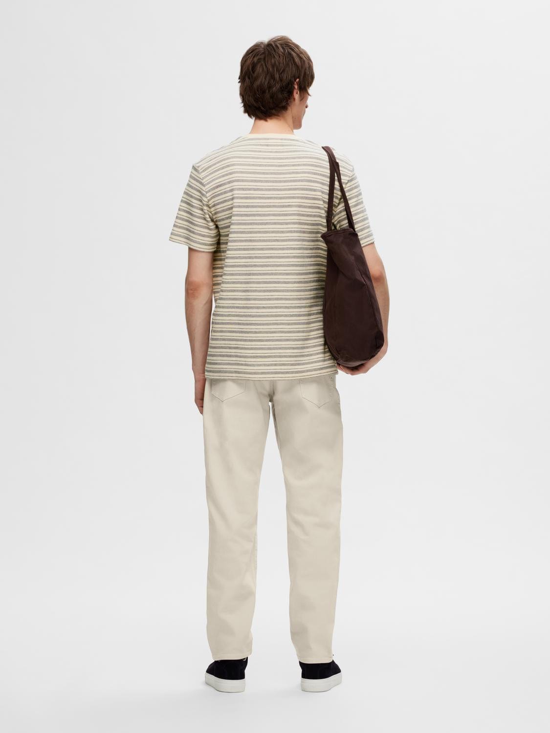 m tops - Selected - Sune Stripe Pocket Tee - PLENTY