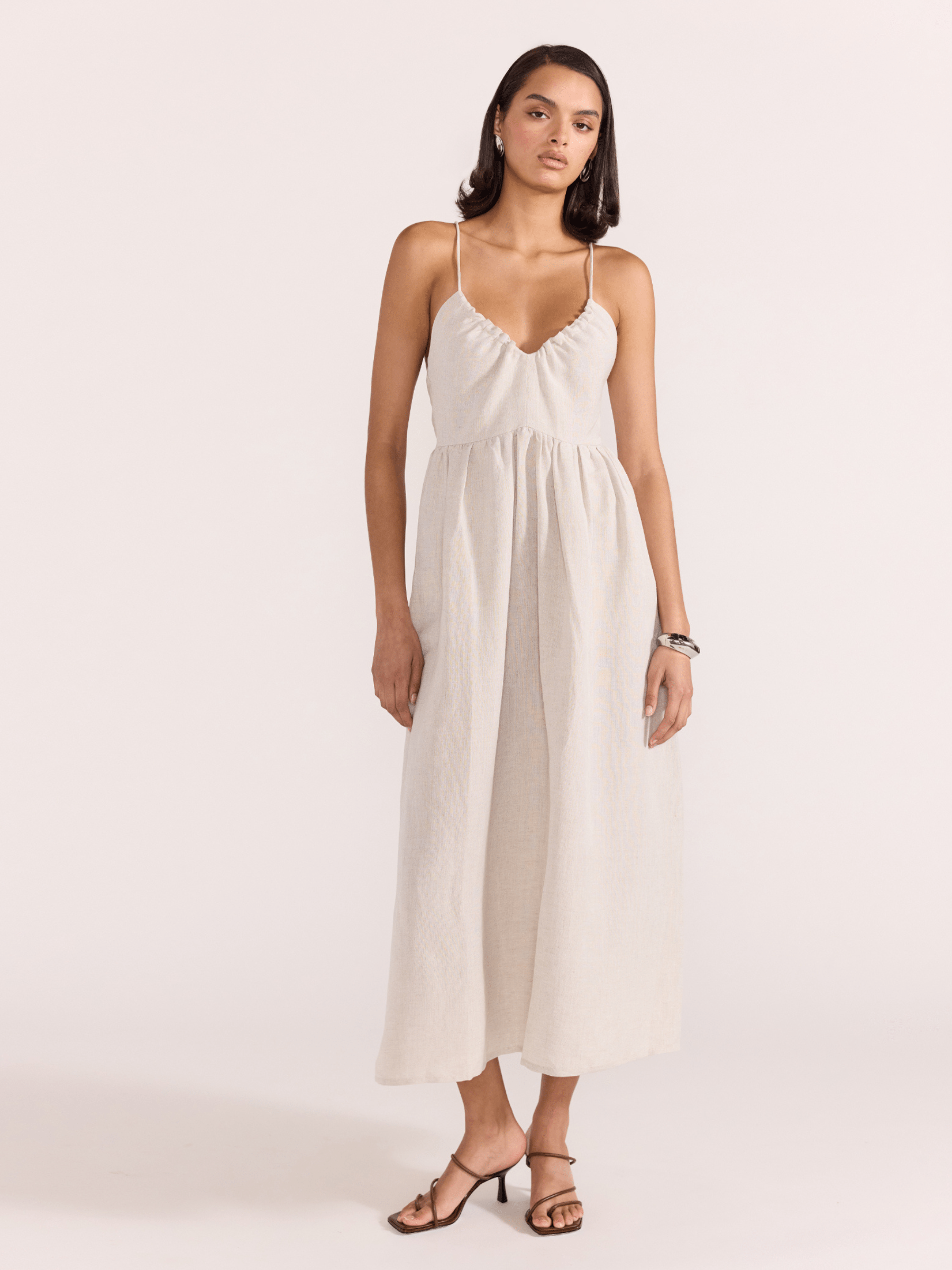 Harper Linen Sundress