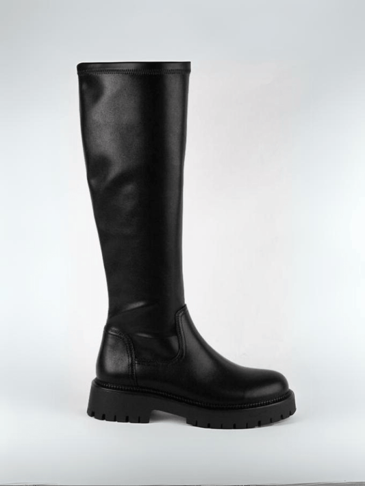 STEVE MADDEN SHOES Beauty Tall Boot With Lug Sole