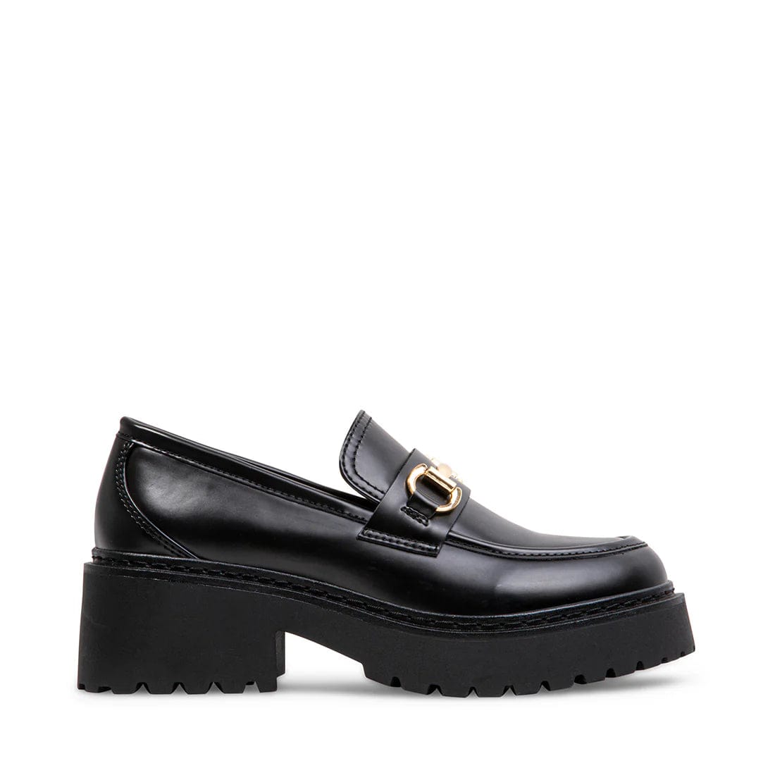 STEVE MADDEN SHOES Black / 36 Approach Loafer