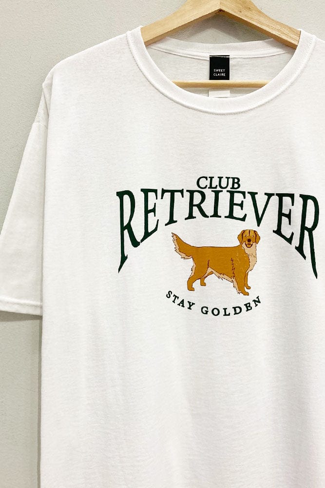 tops - SWEET CLAIRE - Club Retriever Printed Tee - PLENTY