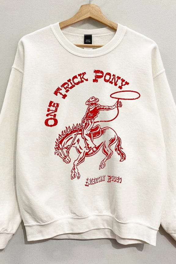 SWEET CLAIRE sweater One Trick Pony Sweatshirt