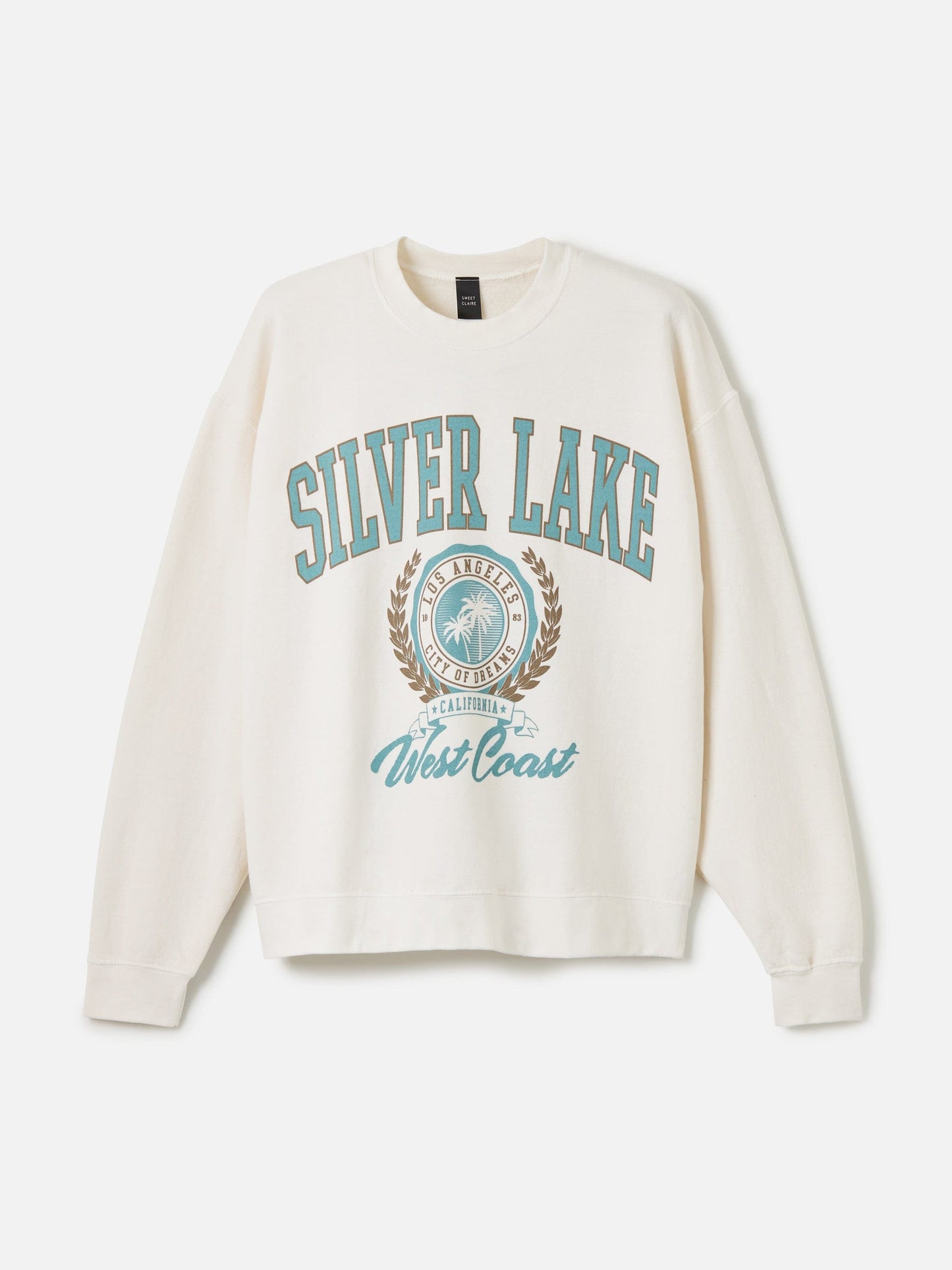 sweater - SWEET CLAIRE - Silver Lake Sweatshirt - PLENTY