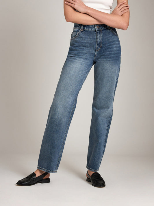 denim - Tailor Made - Premium Brussels Highrise 90s Relaxed Leg - PLENTY