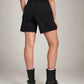 Tailor Made Denim Premium Oslo 90's Short Destroyed - Frost Black