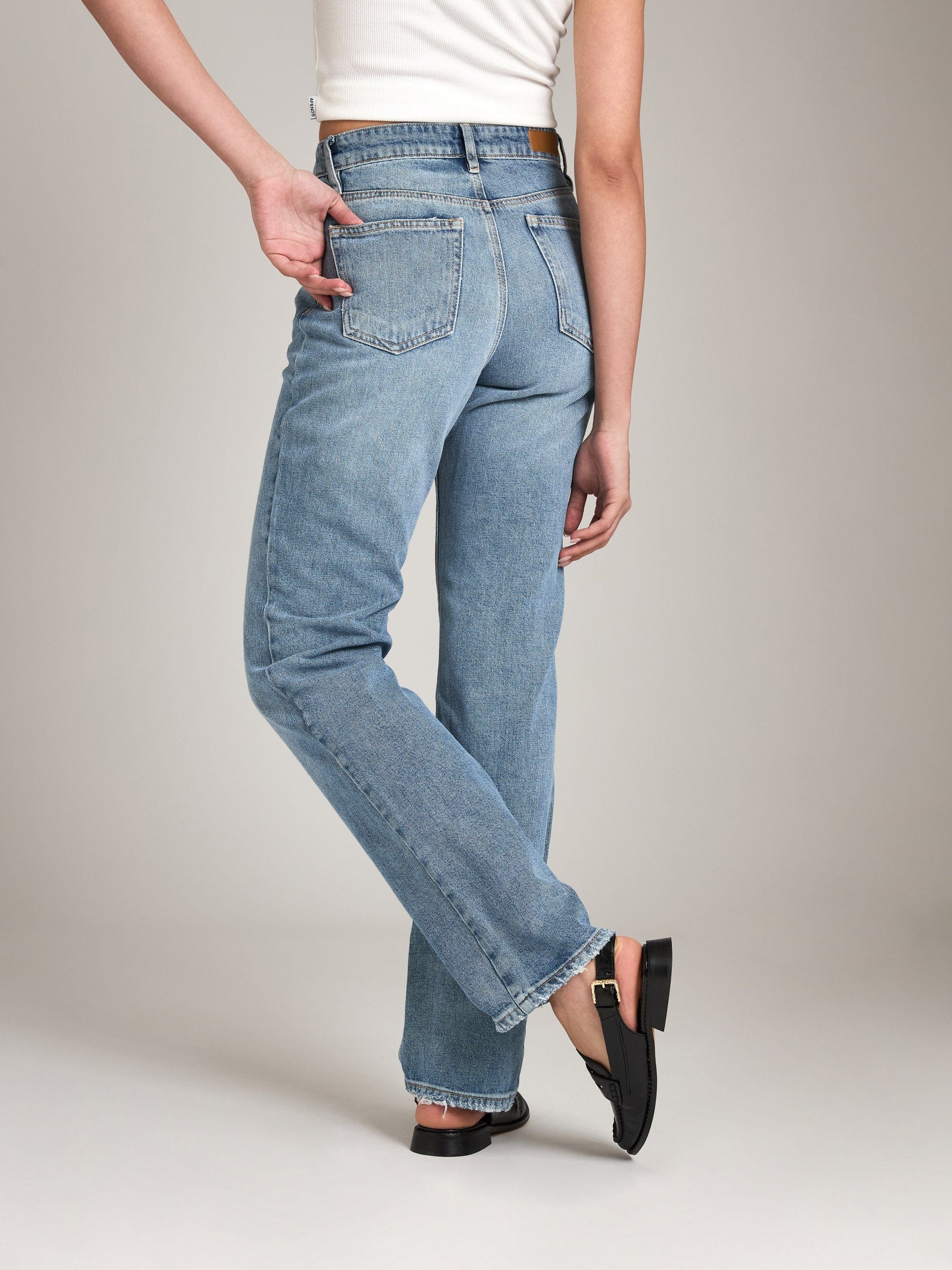 Denim - Tailor Made - Premium Preston Ultra High Rise Straight - PLENTY