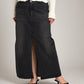 Denim - Tailor Made - Toulouse Denim Maxi Skirt - PLENTY