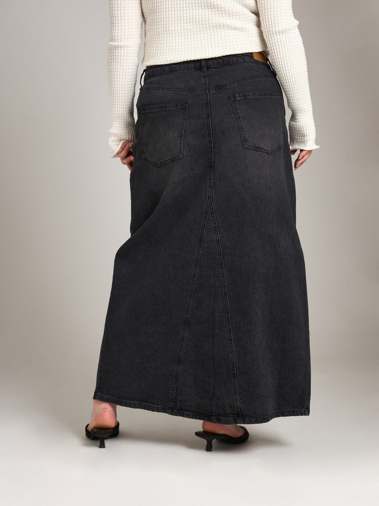 Denim - Tailor Made - Toulouse Denim Maxi Skirt - PLENTY