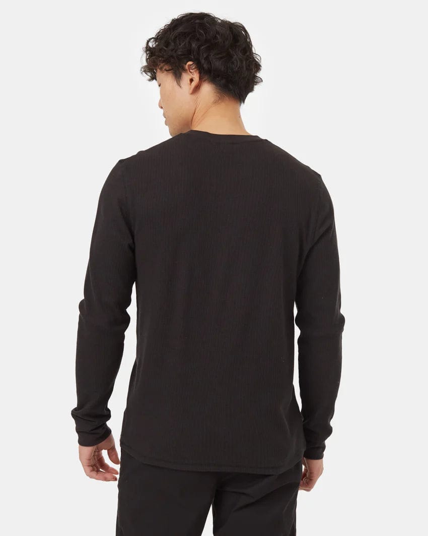 m tops - tentree - Tree Waffle Henley Longsleeve - PLENTY