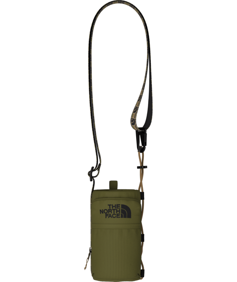 THE NORTH FACE ACCESSORIES Forest Olive Borealis Water Bottle Holder