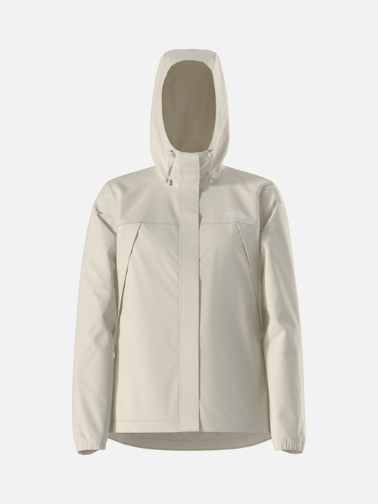 THE NORTH FACE OUTERWEAR White Dune / XS Antora Rain Jacket