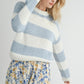 Sweater - SADIE & SAGE - Clara Chunky Stripe Sweater - PLENTY