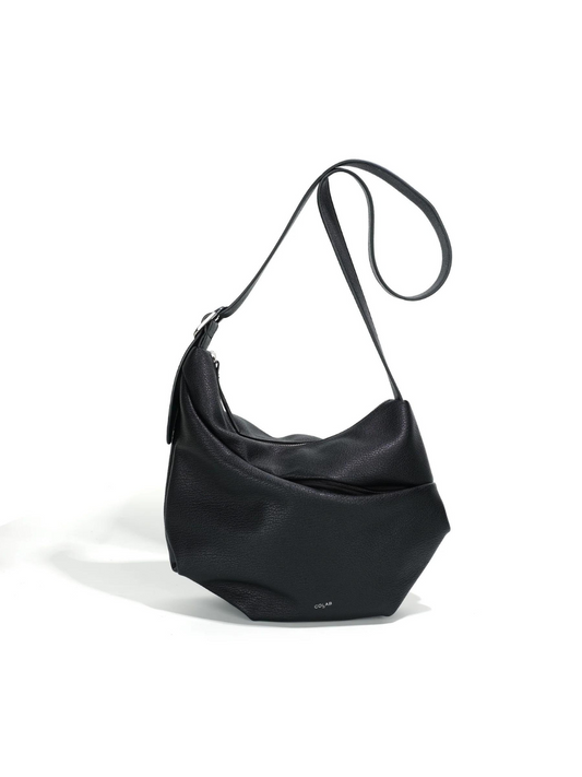 COLAB BAGS Black Marilyn Curved Holdall