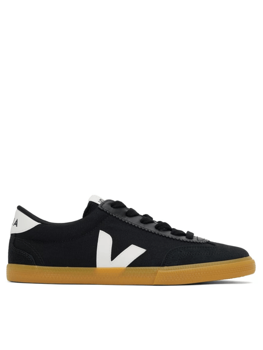 VEJA SHOES Black White Natural / 36 Volley Canvas