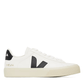 VEJA SHOES Extra White Black / 36 Campo ChromeFree Leather Sneaker