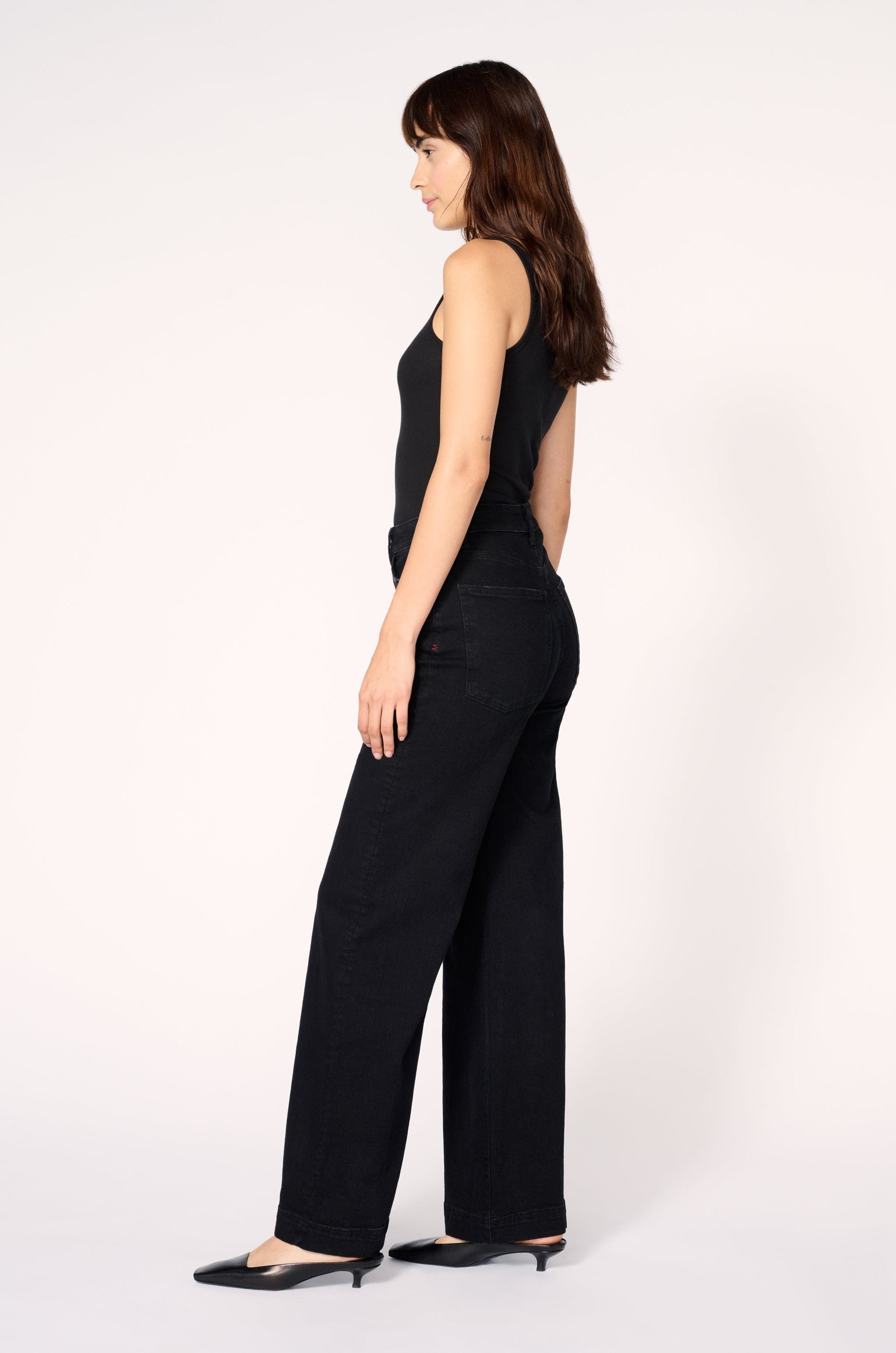 WARP & WEFT denim NCE Relaxed Wide Leg - Inkwell