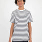 m tops - WEMOTO - Flower Striped Tee - PLENTY