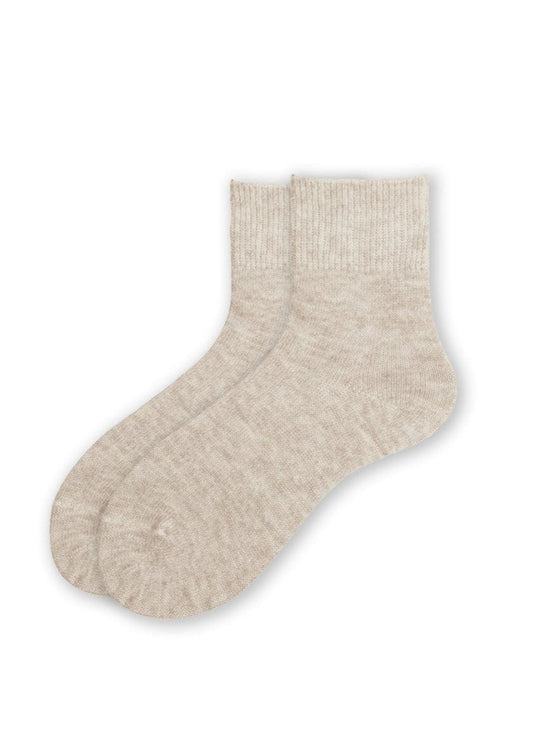 XS UNIFIED ACCESSORIES Oatmeal Sweater Sock