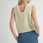 Sweater - SADIE & SAGE - Elsie Sweater Tank - PLENTY