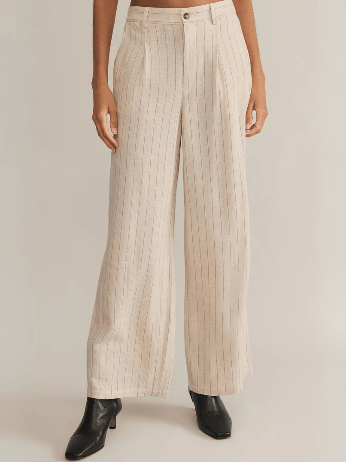 Z SUPPLY PANTS Flax / XS Bennett Pinstripe Pant