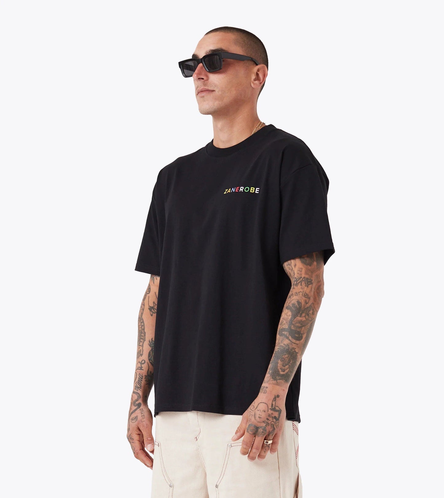 Zanerobe M TOPS Rainbow Box Tee