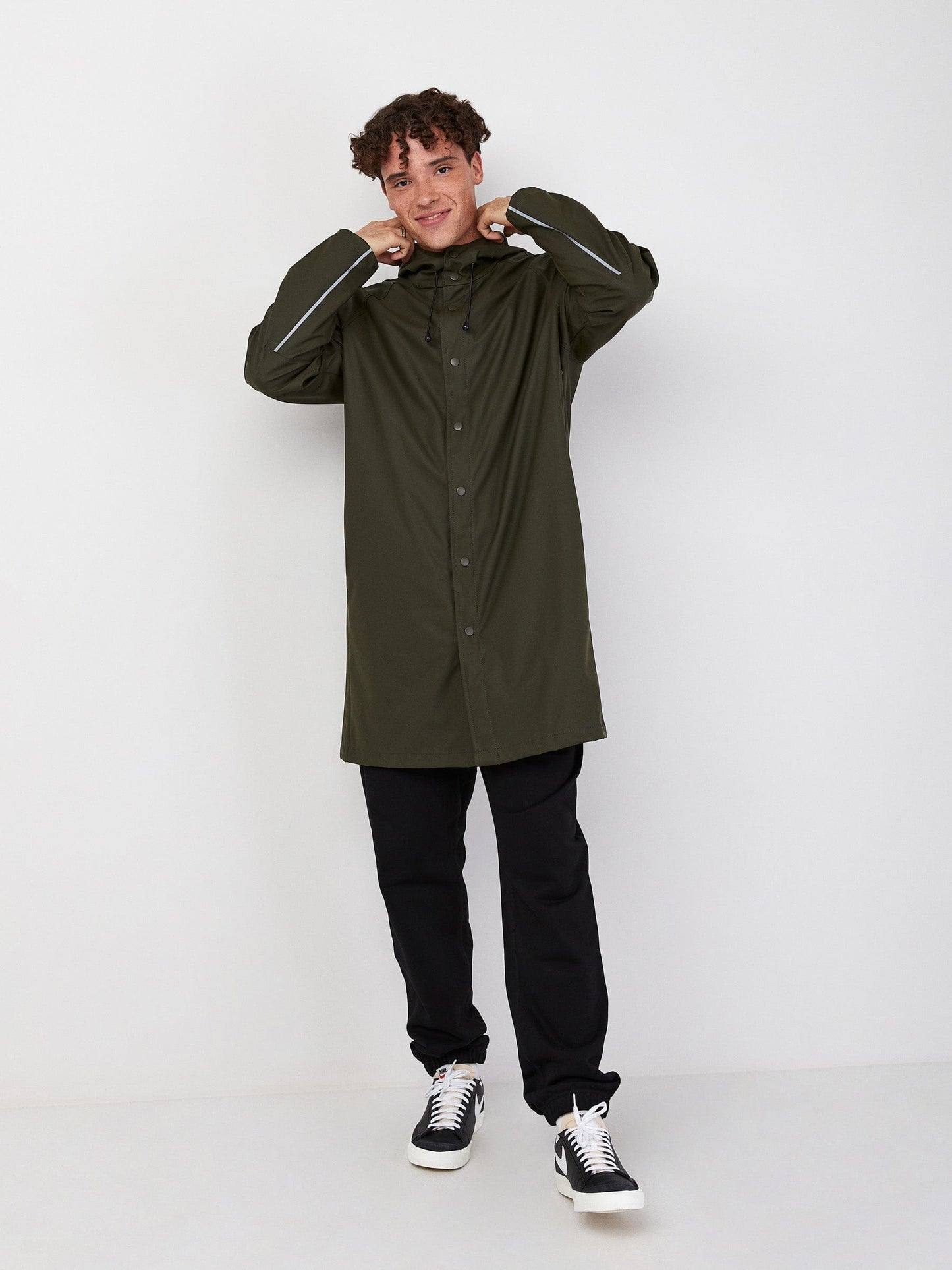 m jackets - ATRIUM - Water Resistant Shell Rain Jacket - PLENTY