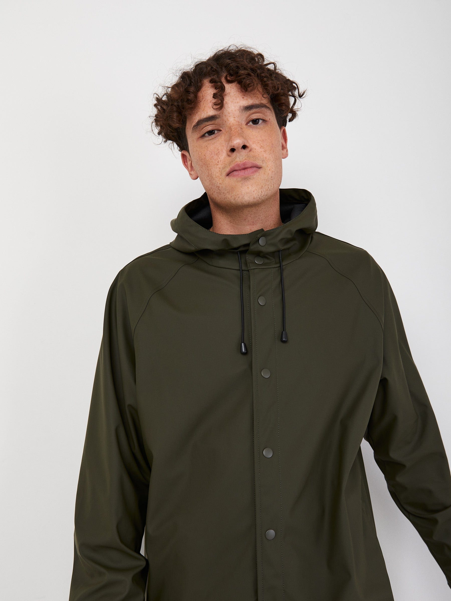 m jackets - ATRIUM - Water Resistant Shell Rain Jacket - PLENTY