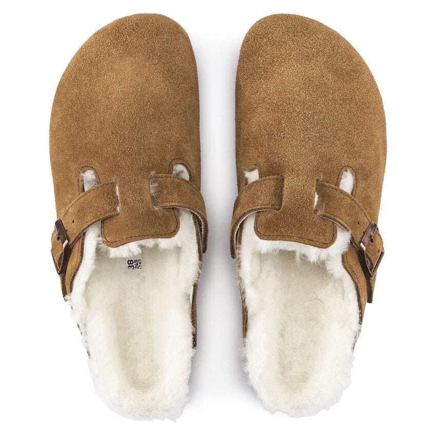 SHOES - BIRKENSTOCK - Boston Shearling Suede - PLENTY