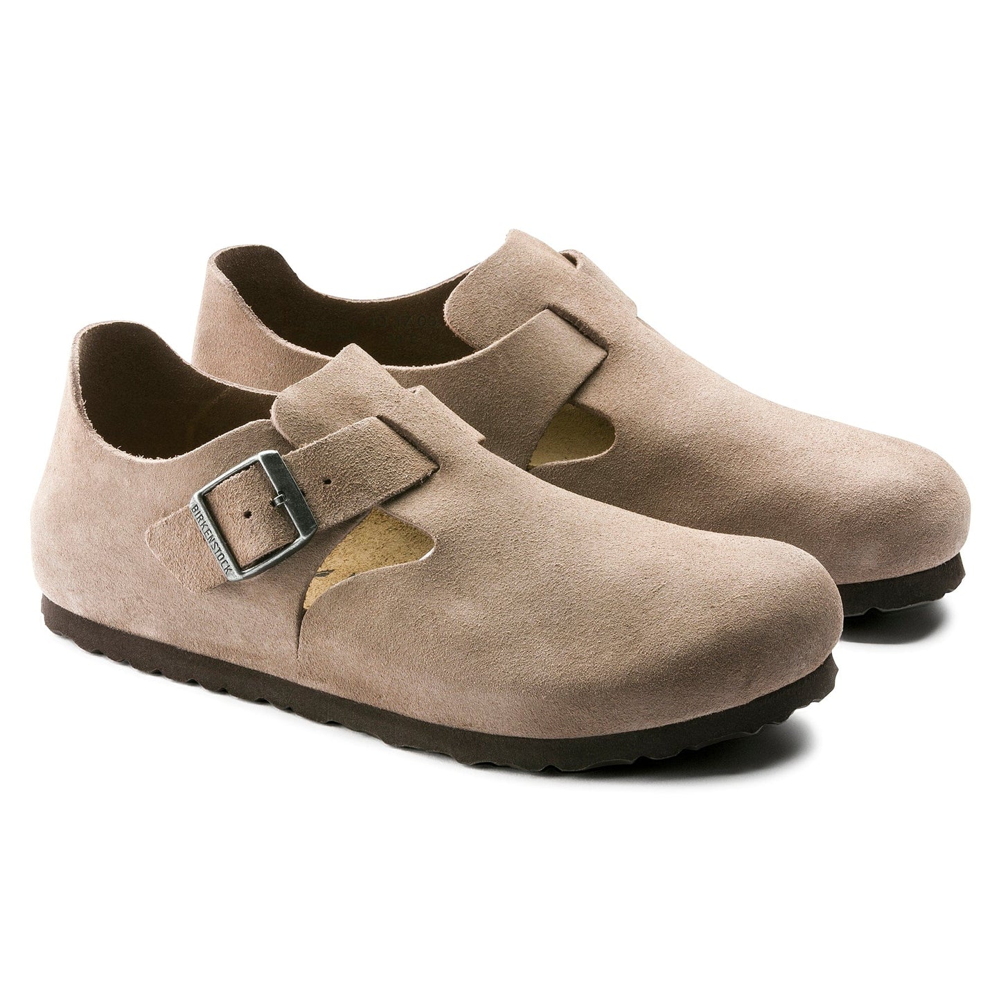 SHOES - BIRKENSTOCK - London Mens Leather Suede - PLENTY