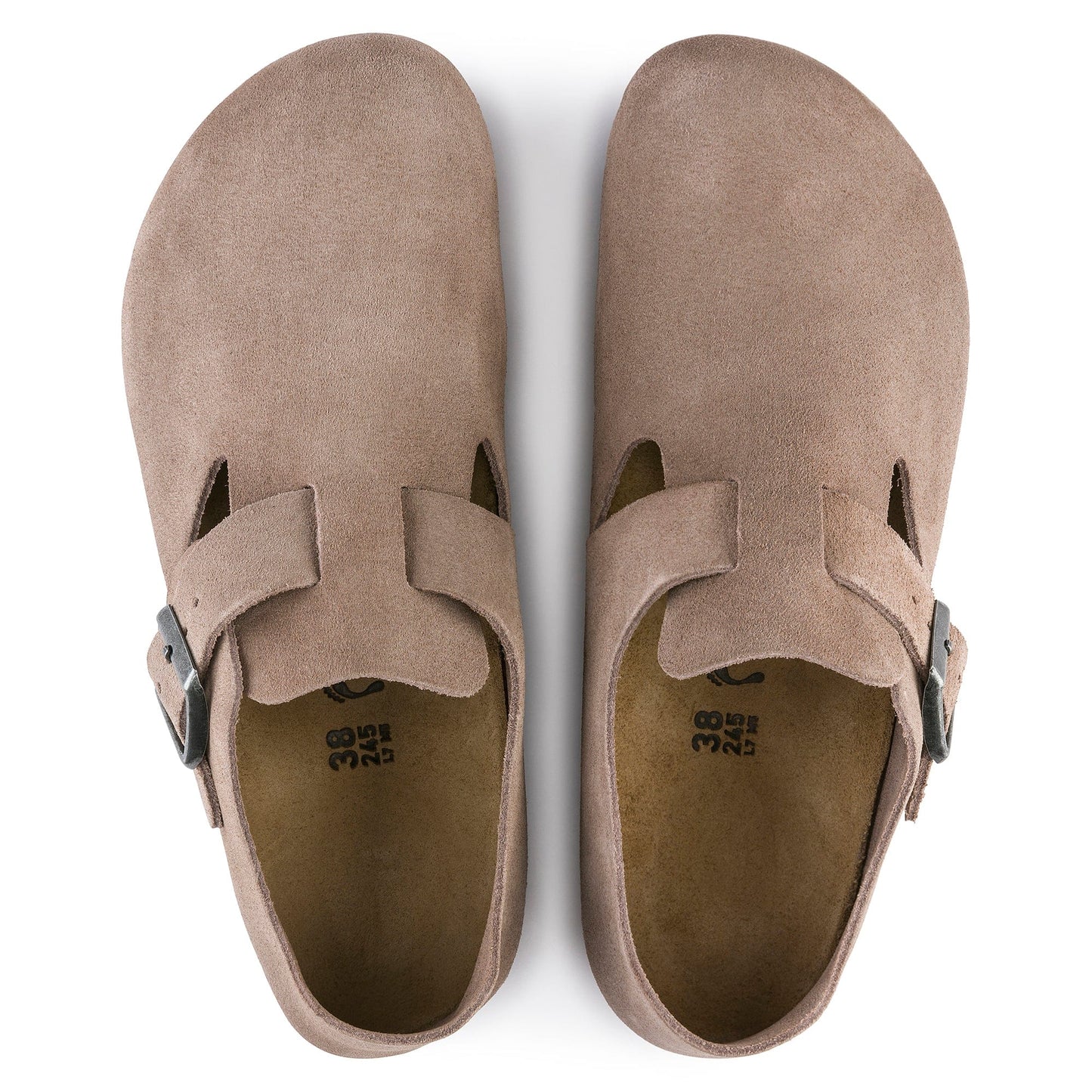 SHOES - BIRKENSTOCK - London Mens Leather Suede - PLENTY