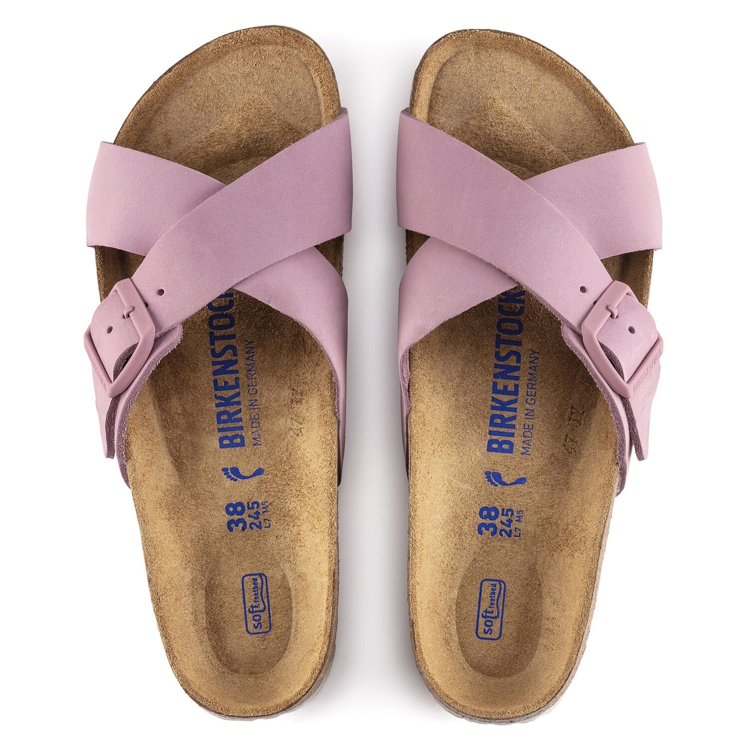 SHOES - BIRKENSTOCK - Siena Nubuck Slide - PLENTY