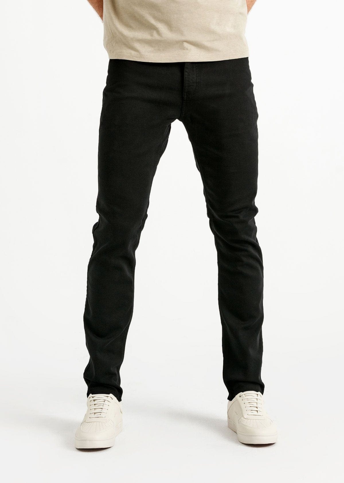 m bottoms - Duer - No Sweat Slim Pant - Black - PLENTY