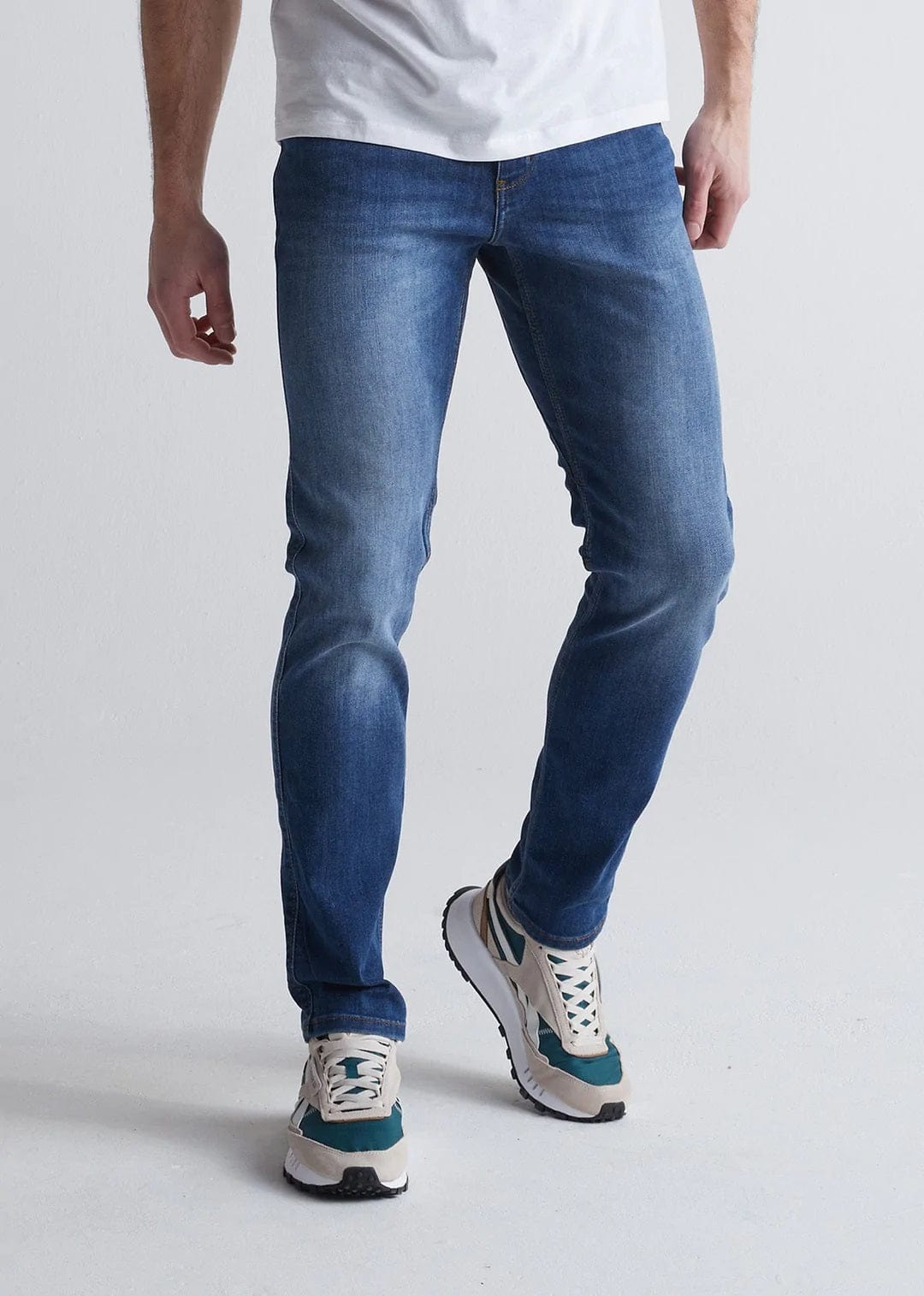 m bottoms - DUER - Performance Denim Slim - Galactic - PLENTY