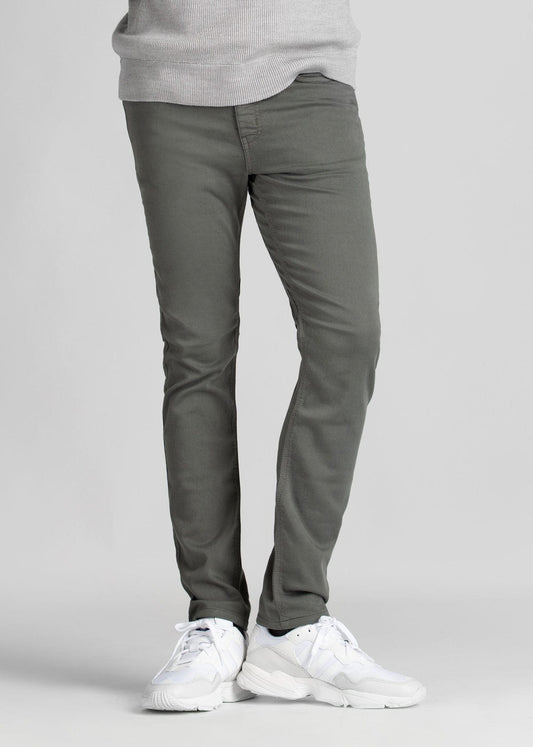 m bottoms - Duer - No Sweat Slim Pant - Gull - PLENTY