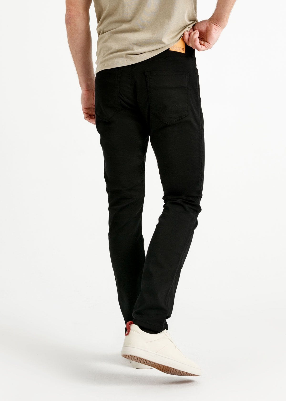 m bottoms - Duer - No Sweat Slim Pant - Black - PLENTY