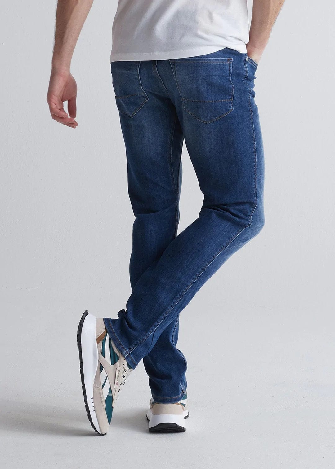 m bottoms - DUER - Performance Denim Slim - Galactic - PLENTY