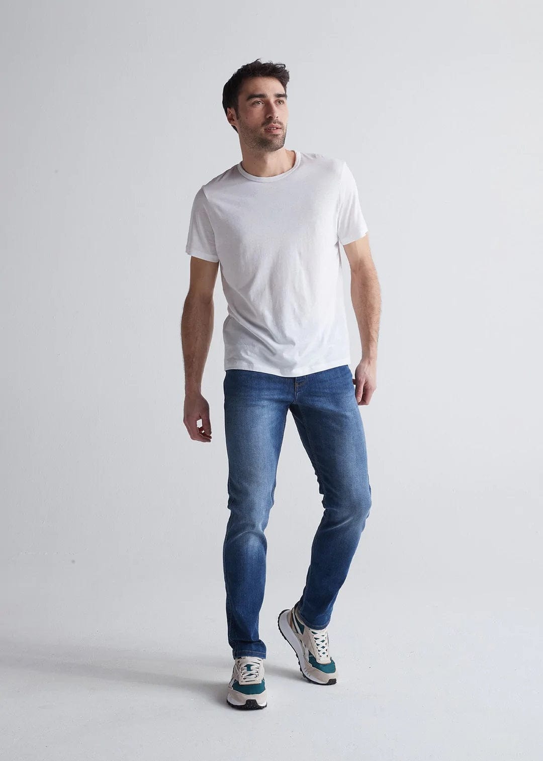 m bottoms - DUER - Performance Denim Slim - Galactic - PLENTY