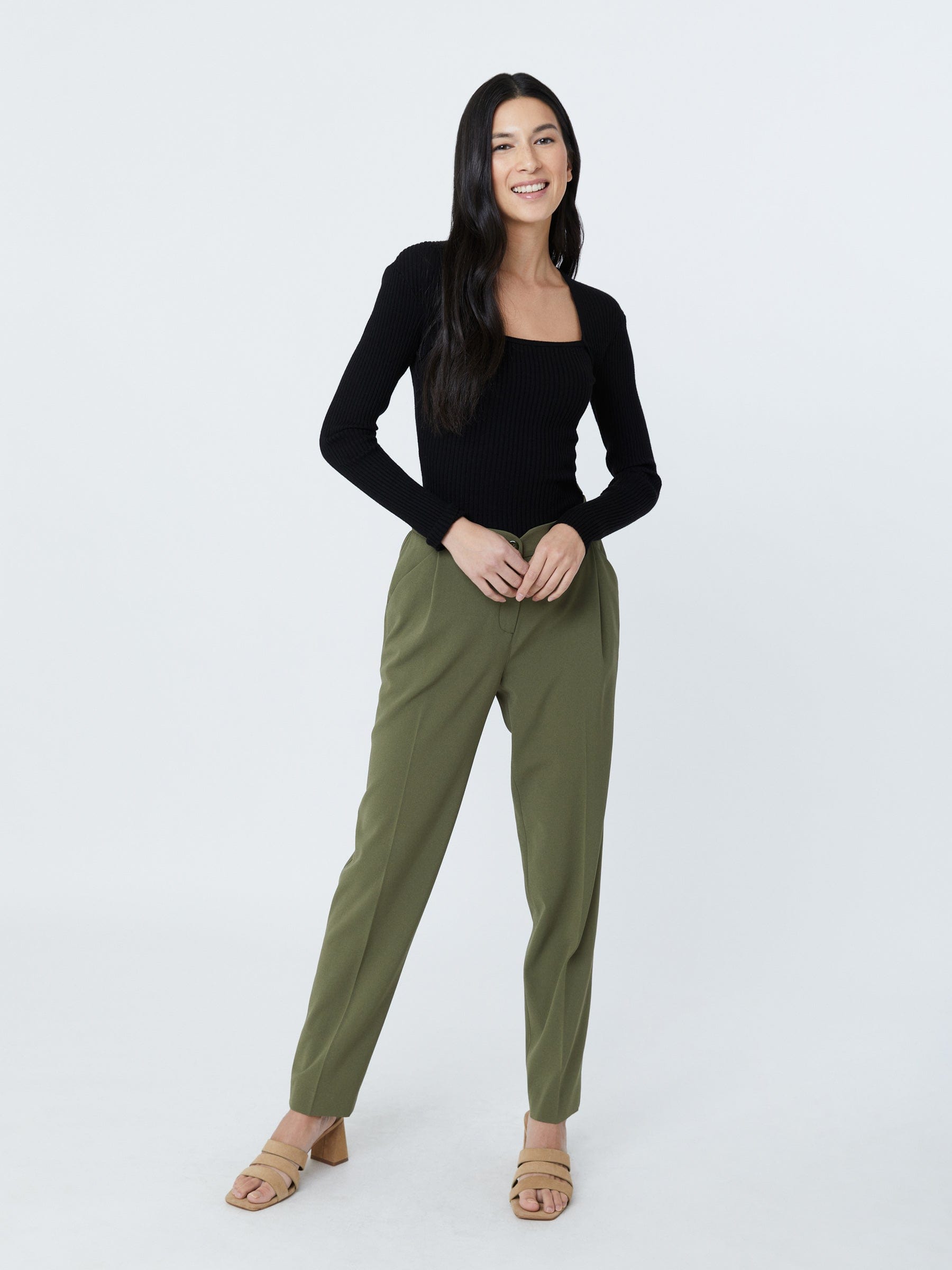 Monk & Lou Bottoms Triacetate Livia Pant