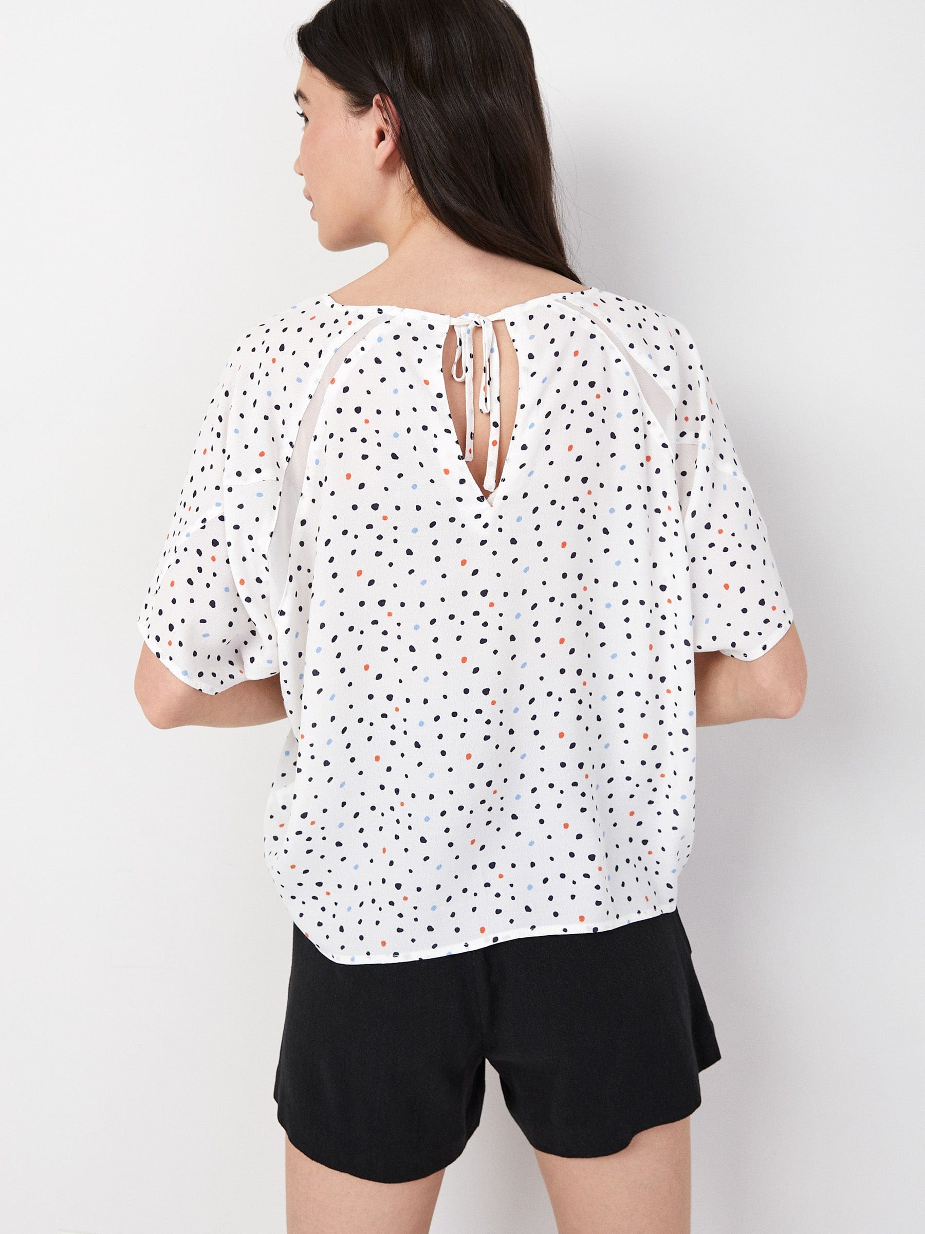 Monk & Lou TOPS Print Jora Blouse