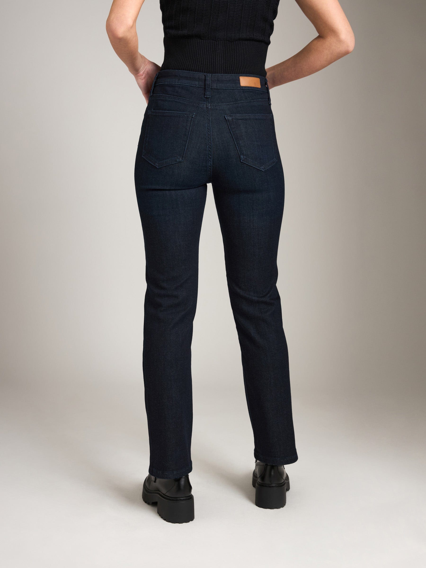 Denim - Tailor Made - Premium Newport Highrise Straight Leg - Rinse - PLENTY