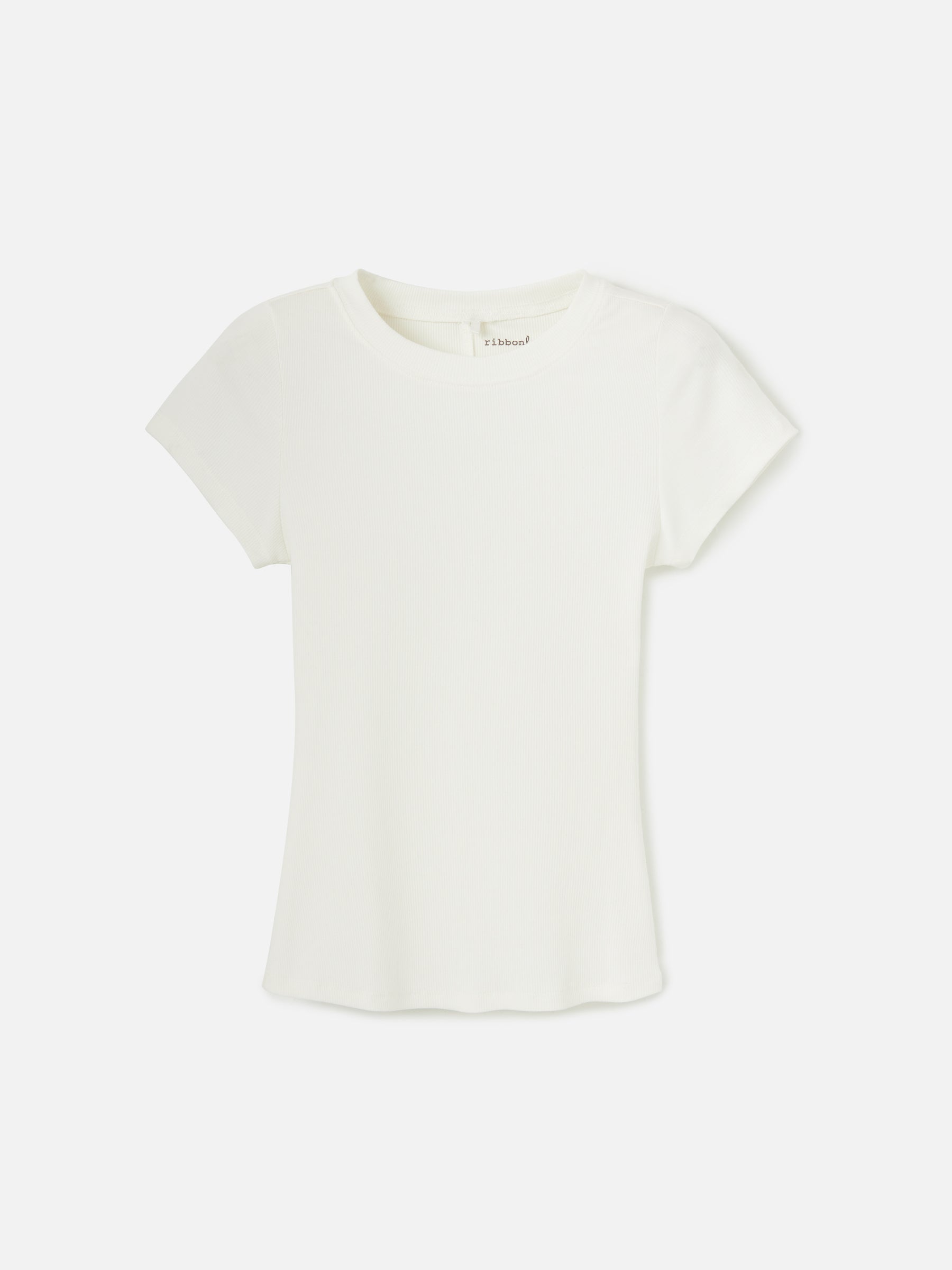 TOPS - Ribbon Luxe - Sara Baby Tee - PLENTY