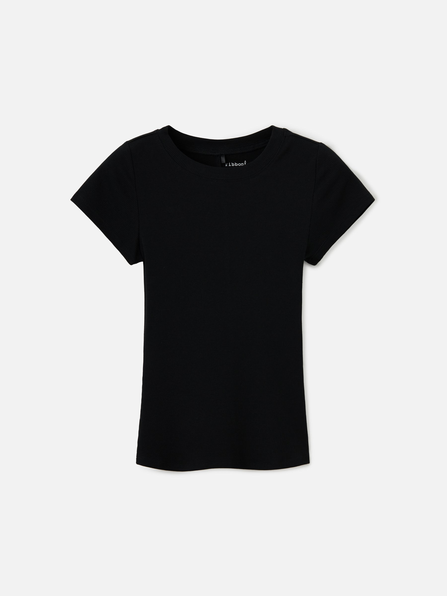 TOPS - Ribbon Luxe - Sara Baby Tee - PLENTY